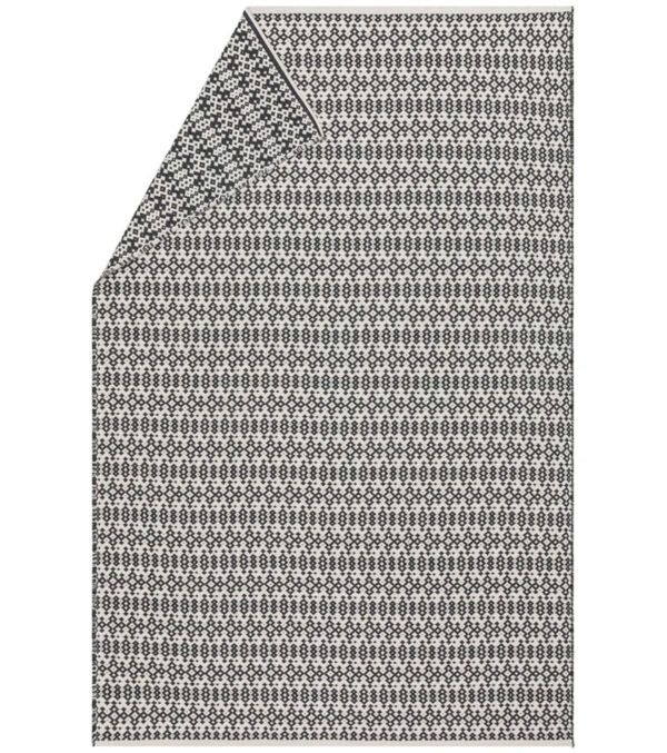 NOVA Flanell Überwurf “Ethno” anthrazit 220 x 145 cm