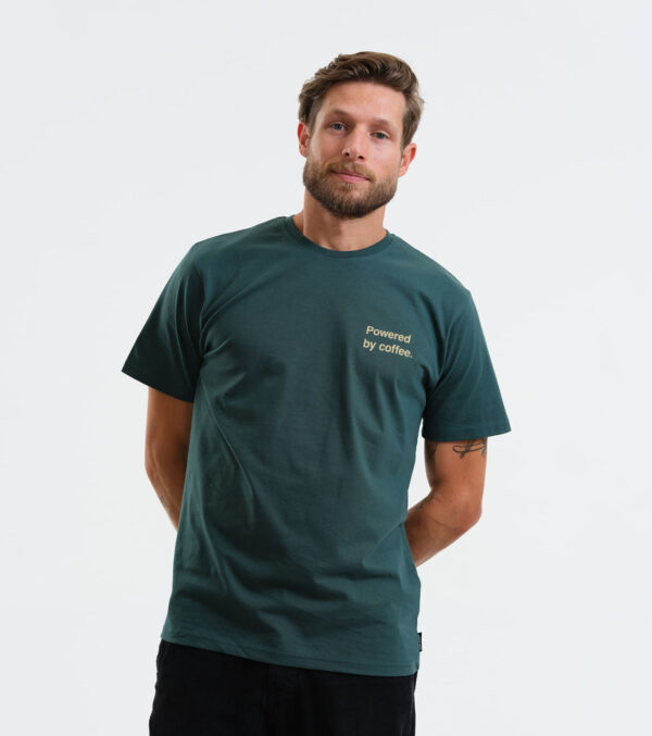 Shirt Powered by coffee. - Image 8