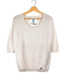 Leichter Strickpullover Valona ivory – Bild 9