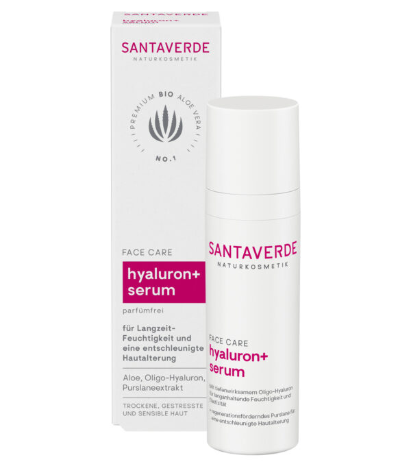 Face Care hyaluron + serum, 30 ml – Bild 2