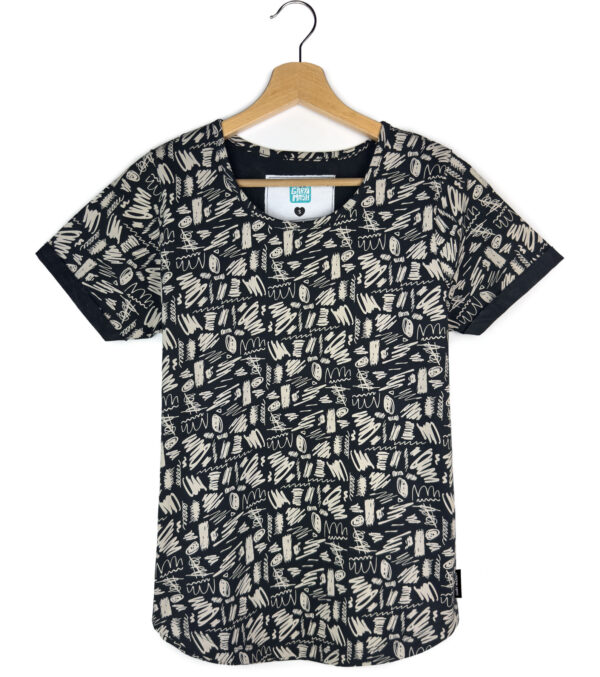 Shirt Ella Scribble black - Image 7