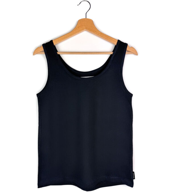 Jersey Top Rose schwarz