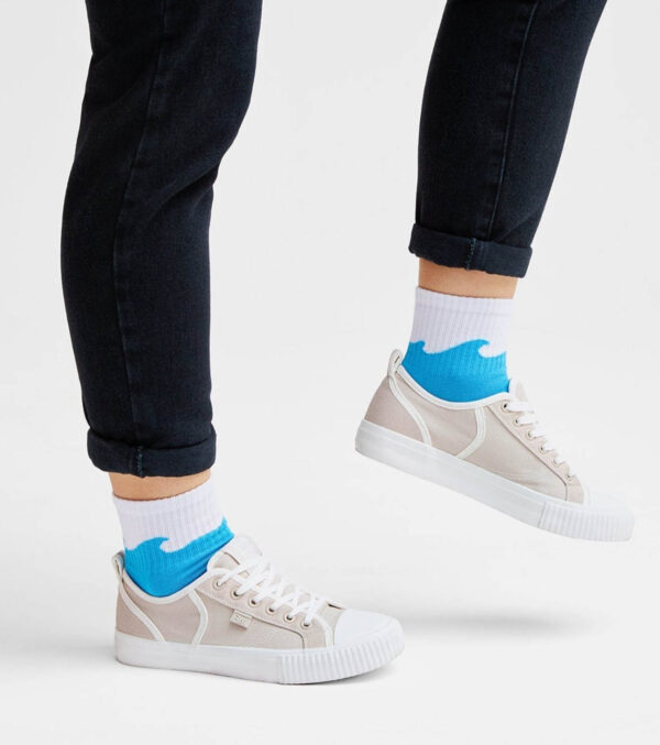 Waves Sneaker-Socken – Bild 2
