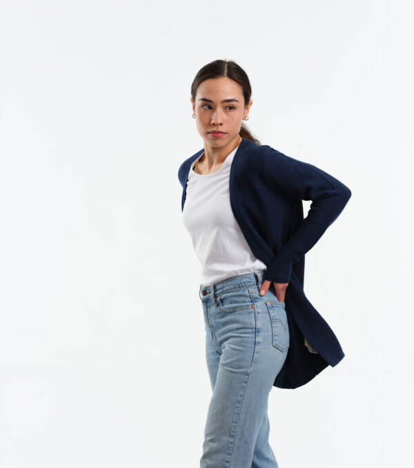 Cardigan Libby navy blue - Image 4