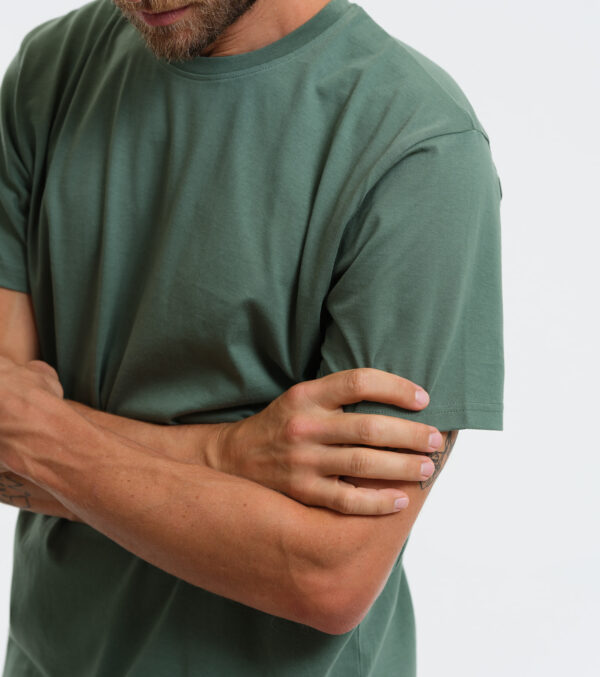 Basic Shirt olive green - Image 6