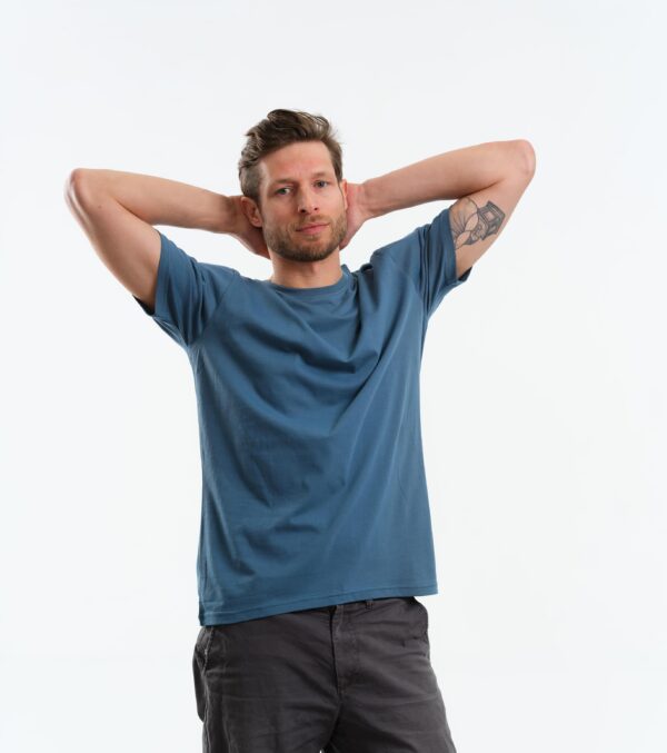 Basic Shirt sea blue - Image 2