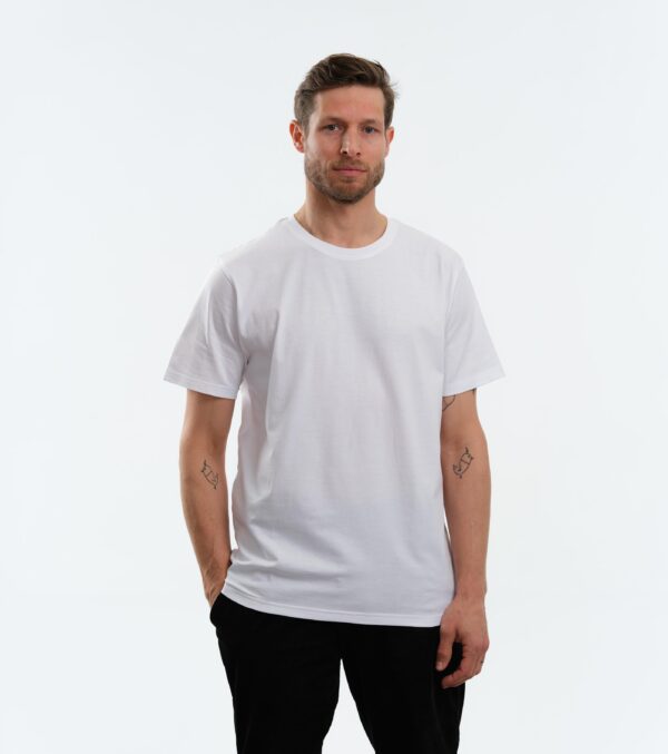 Basic Shirt Weiß – Bild 2