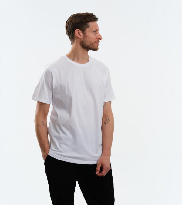 Basic Shirt Weiß – Bild 3