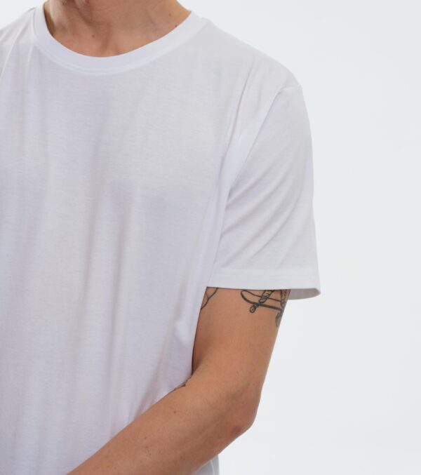 Basic Shirt Weiß – Bild 6