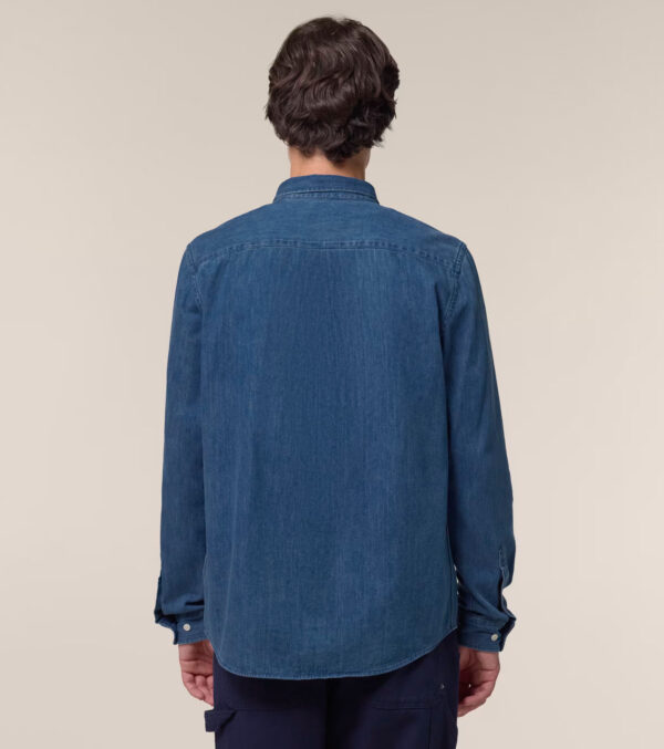 Men‘s Mid-Wash Denim Shirt - Image 7