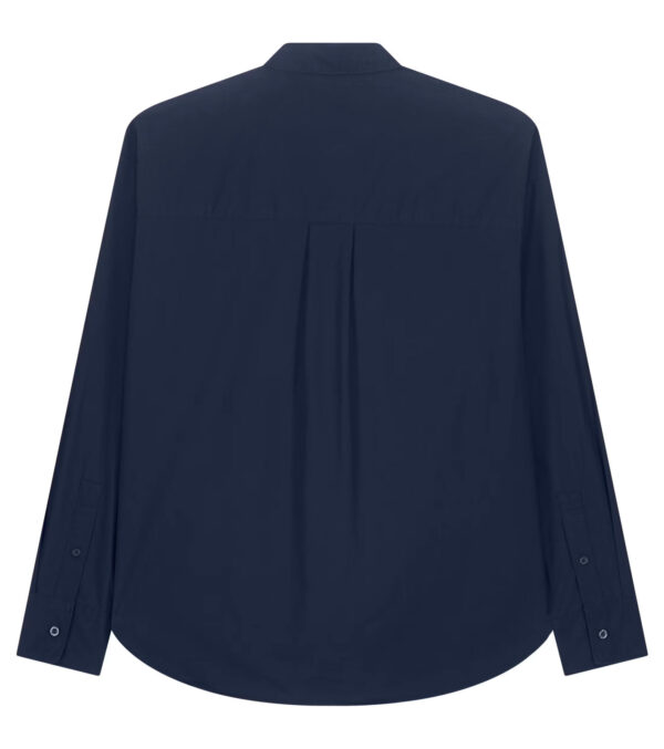 Men‘s Poplin Shirt navy blue - Image 9