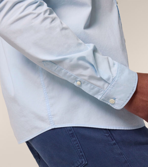 Men‘s Poplin Shirt light blue - Image 5