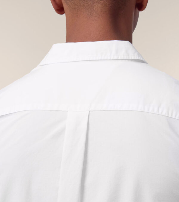 Men‘s Poplin Shirt white - Image 4