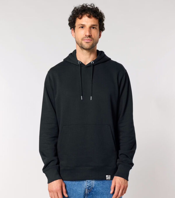 Men's hooded Sweater black - Image 6