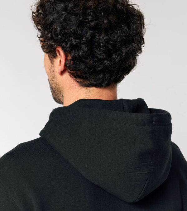 Men's hooded Sweater black - Image 4