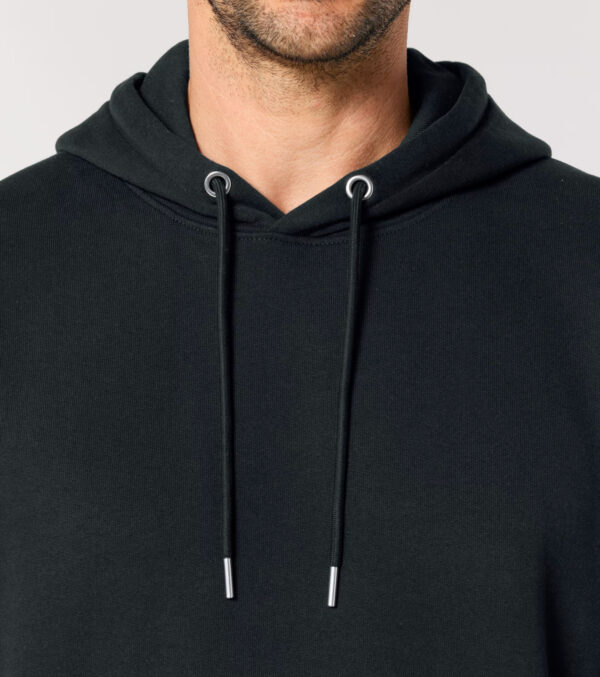 Men's hooded Sweater black - Image 3