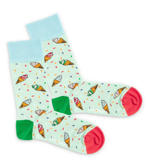 Socken Ice Cream Party