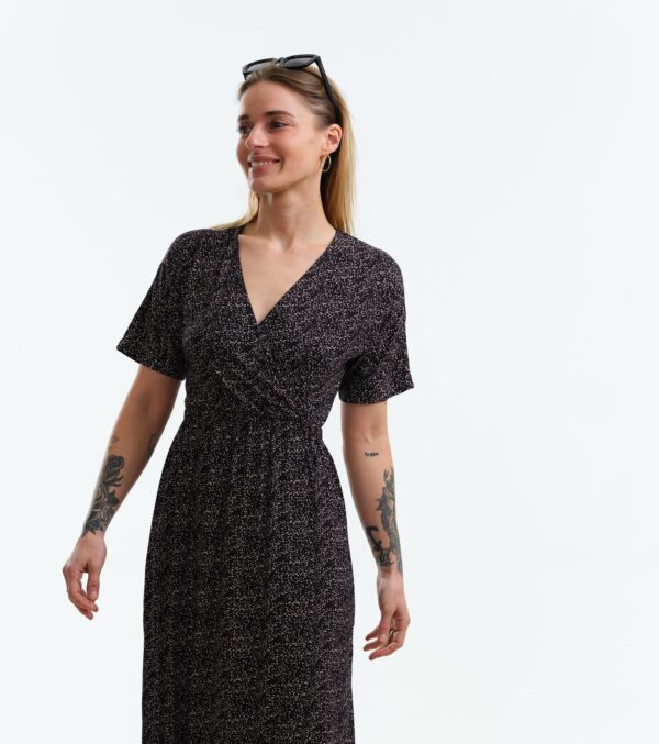 Kleid Helena schwarz Dots – Bild 9