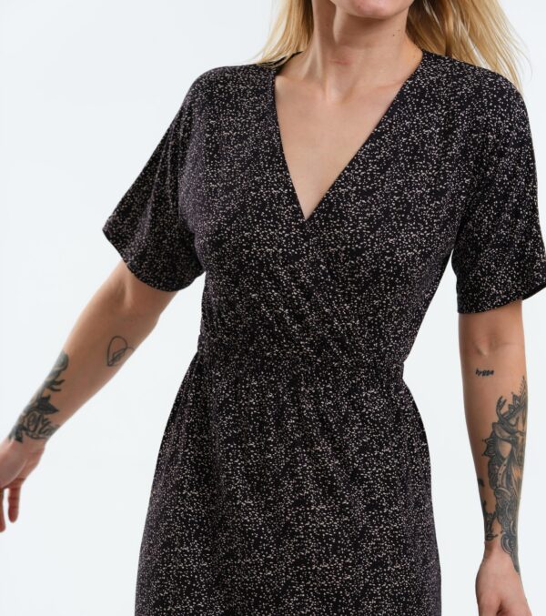 Kleid Helena schwarz Dots – Bild 11