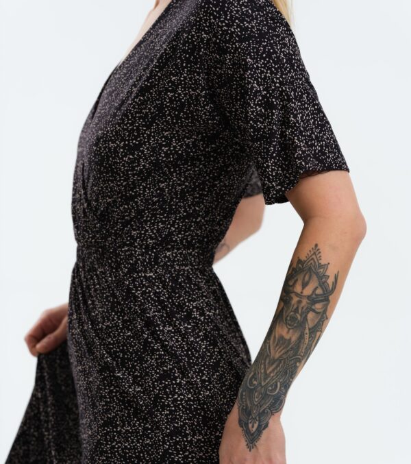Kleid Helena schwarz Dots – Bild 10