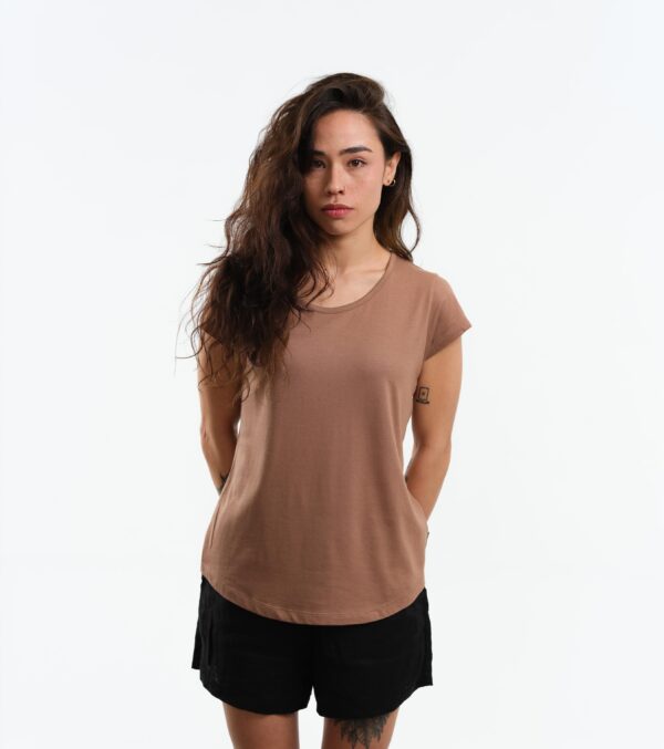 Shirt Asheville Modal light brown - Image 3