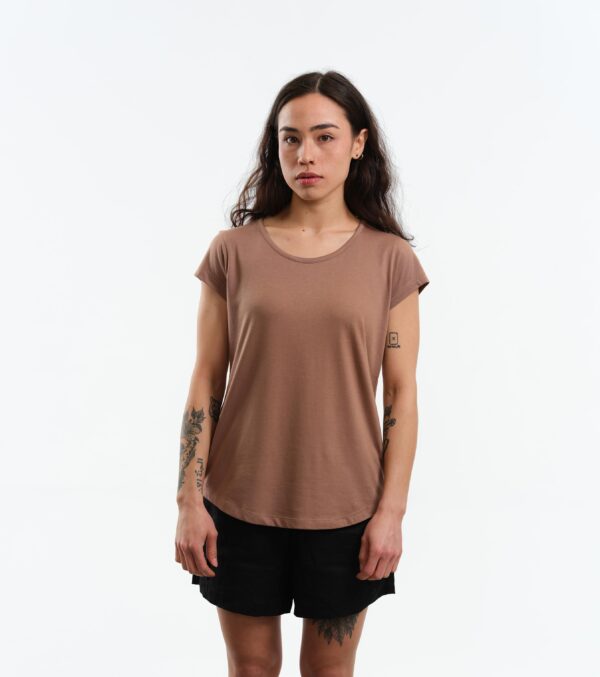 Shirt Asheville Modal light brown - Image 7