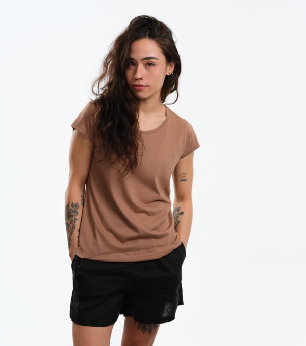 Shirt Asheville Modal light brown