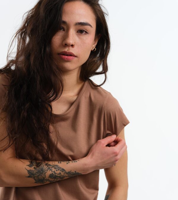 Shirt Asheville Modal light brown - Image 2