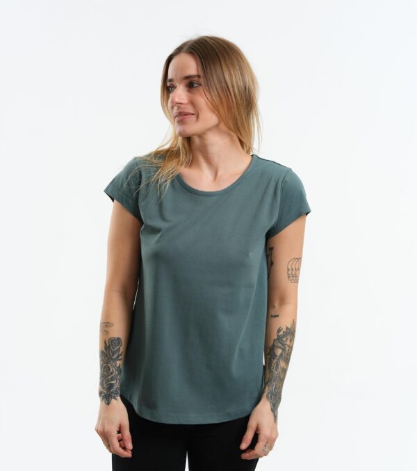 Shirt Asheville blue green - Image 2