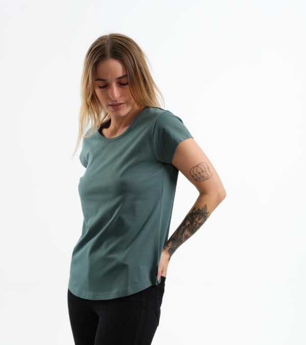 Shirt Asheville blue green - Image 3