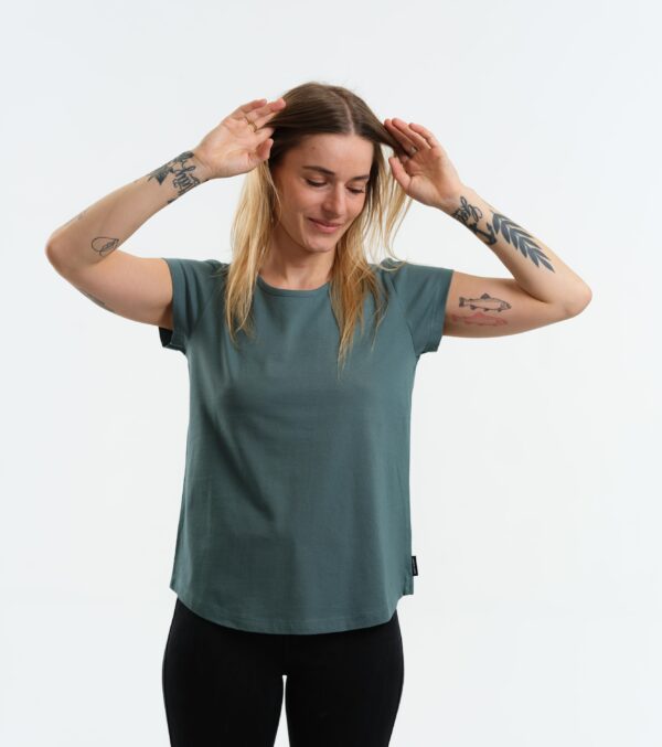Shirt Asheville blue green - Image 5