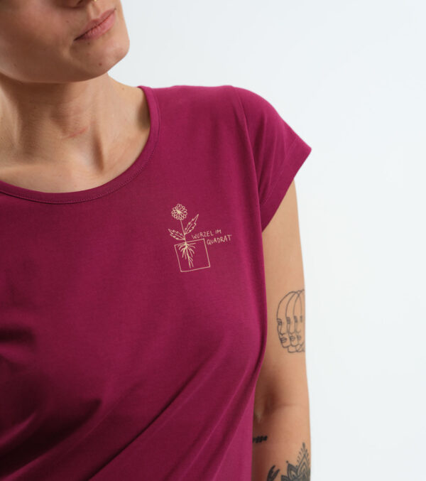 Shirt Asheville Wurzel im Quadrat – Bild 9