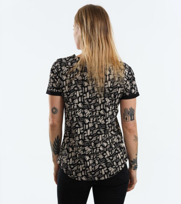 Shirt Ella Scribble black - Image 6