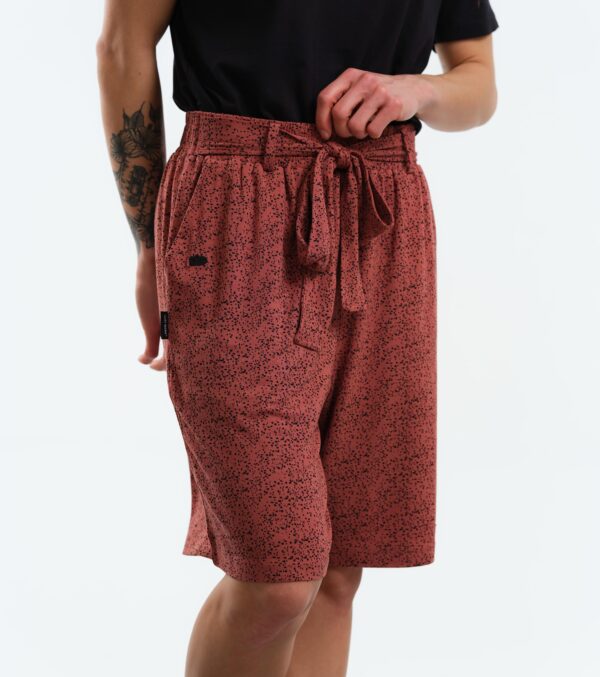 Shorts Hollis rotbraun Dots