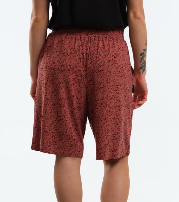 Shorts Hollis rotbraun Dots – Bild 4