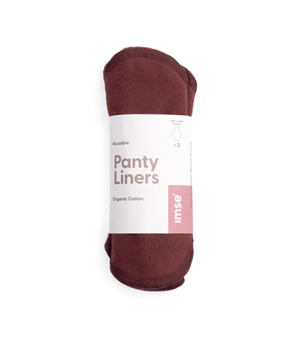 3-pack Cotton Sanitary Pads, Warm brown - Image 2