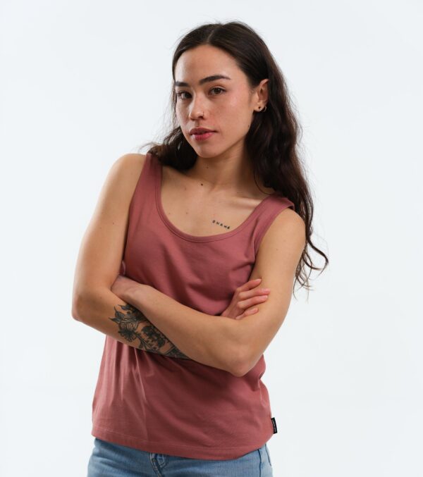 Jersey Top Rose altrosa – Bild 5