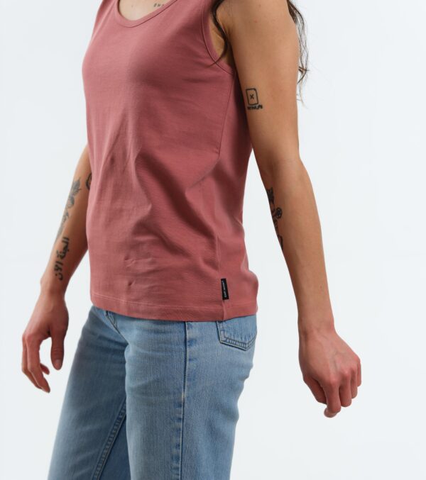 Jersey Top Rose altrosa – Bild 3