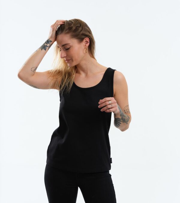 Jersey Top Rose schwarz – Bild 6