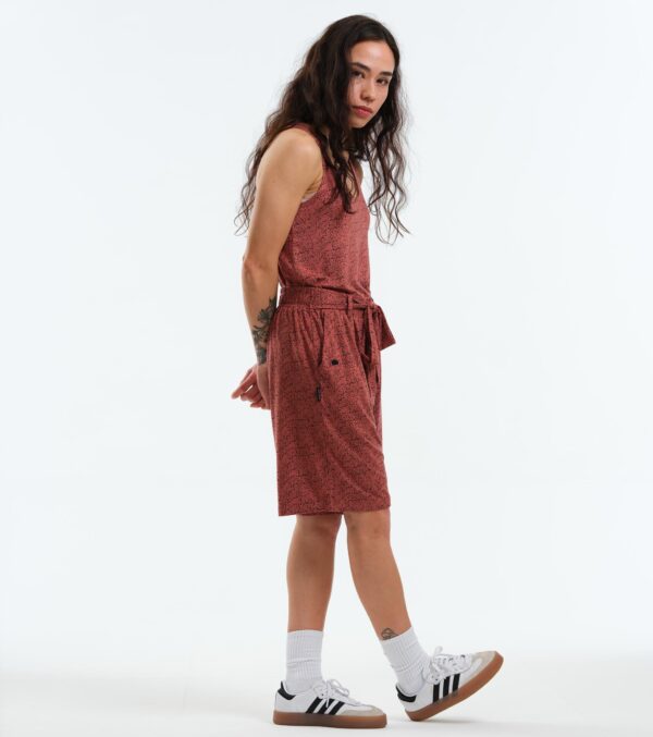 Shorts Hollis rotbraun Dots – Bild 6