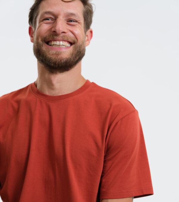 Basic Shirt rusty red - Image 3