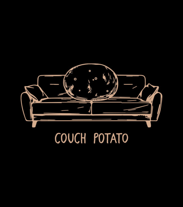Shirt Couch Potato – Bild 3
