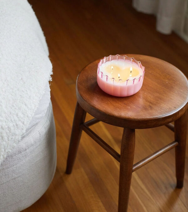Ripple Desert Peach Scented Candle - Image 2