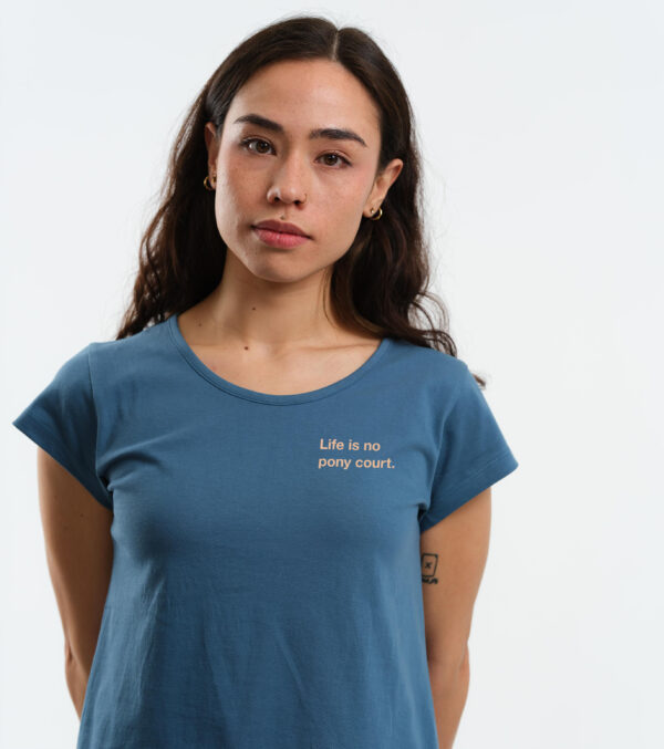 Shirt Asheville Life is no pony court - Image 3
