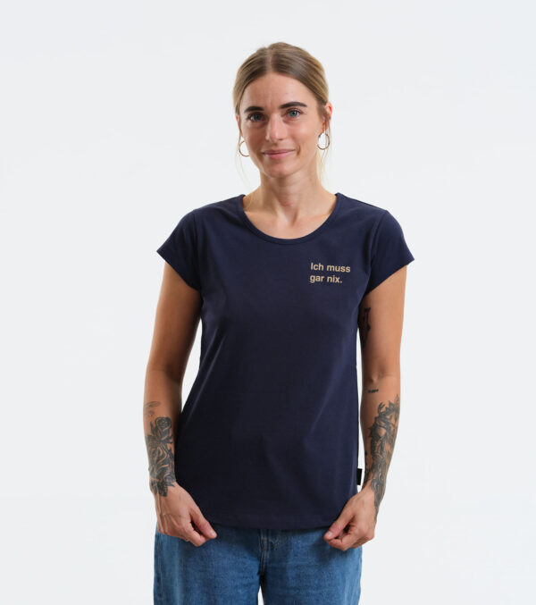 Shirt Asheville Ich muss gar nix. - Image 4