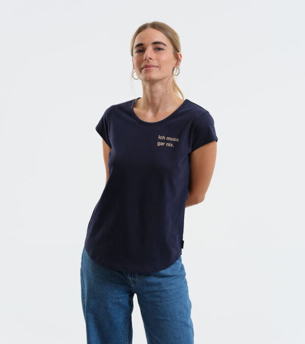 Shirt Asheville Ich muss gar nix. - Image 2