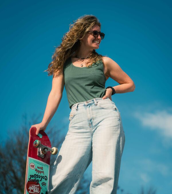 Tanktop Alex olive green - Image 5