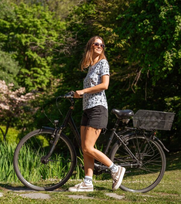 Shirt Ella Scribble weiß – Bild 7
