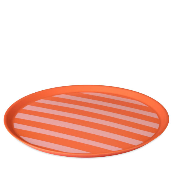 Großer Teller Nora Plate Stripes, 25 cm