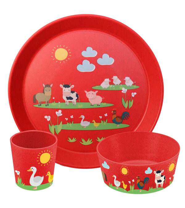 Kindergeschirr-Set Connect Farm